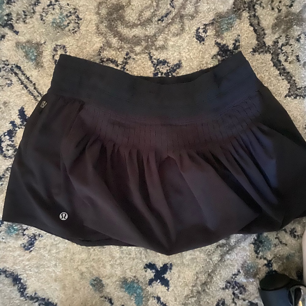 Black tennis skirt size 6